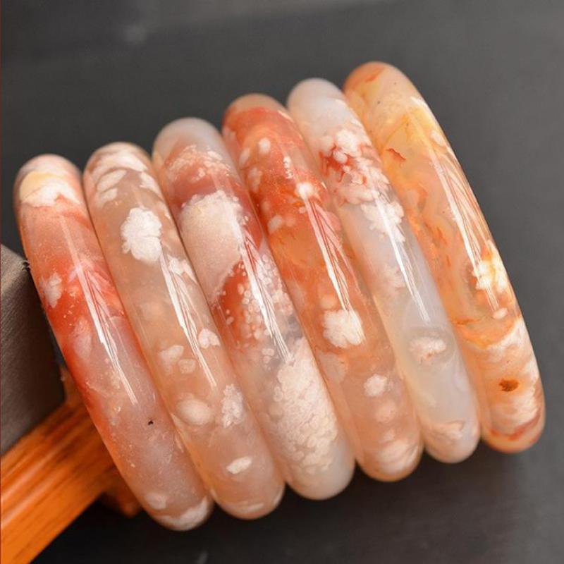 Gemstone Bracelet Healing - 女性のための宝石,本物の天然石,桜,女性の贈り物,ファインジュエリーのためのフェミニンなブレスレット