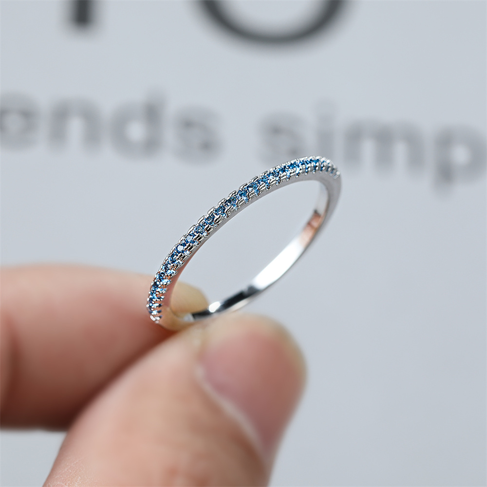 Minimalist Ring Stackable - 女性のための小さな丸い石のリング,婚約指輪,ミニマリストジュエリー,シンプルなファッション