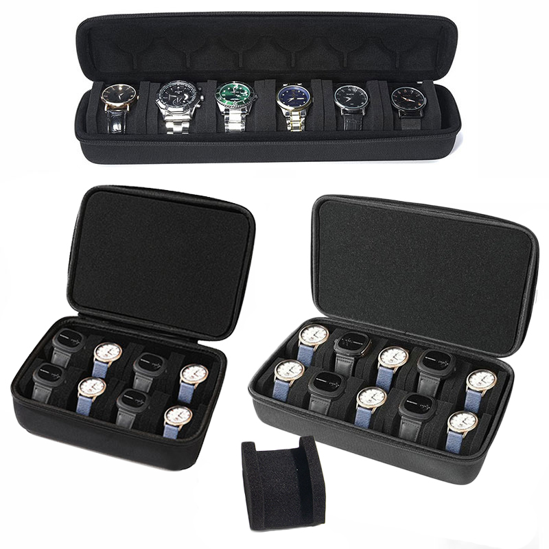 時計収納ボックス 6/10スロット 時計オーガナイザー ポー - Jewels On Watches のレビューと価格
