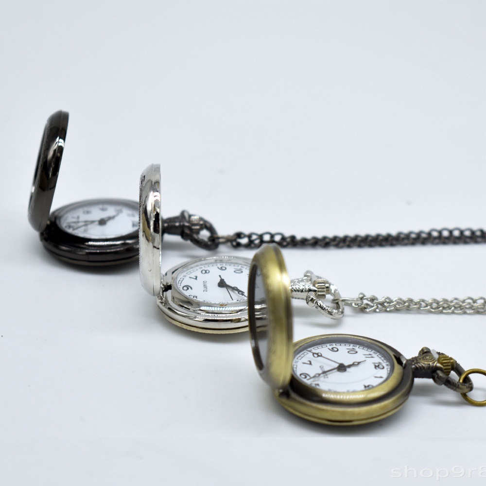 カスタムヴィンテージメタル懐中時計ペンダントネックレス クラ - Jewelry And Watches のレビューと価格