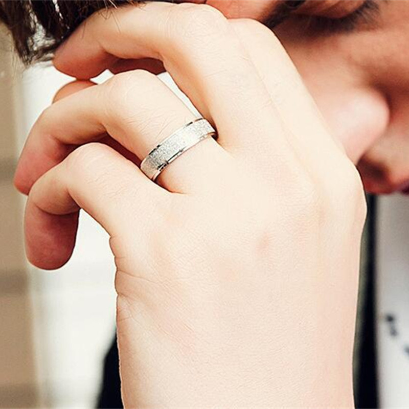 ファッションミニマリストつや消し薄型スタッカブルリングステン - Minimalist Ring Stackable のレビューと価格