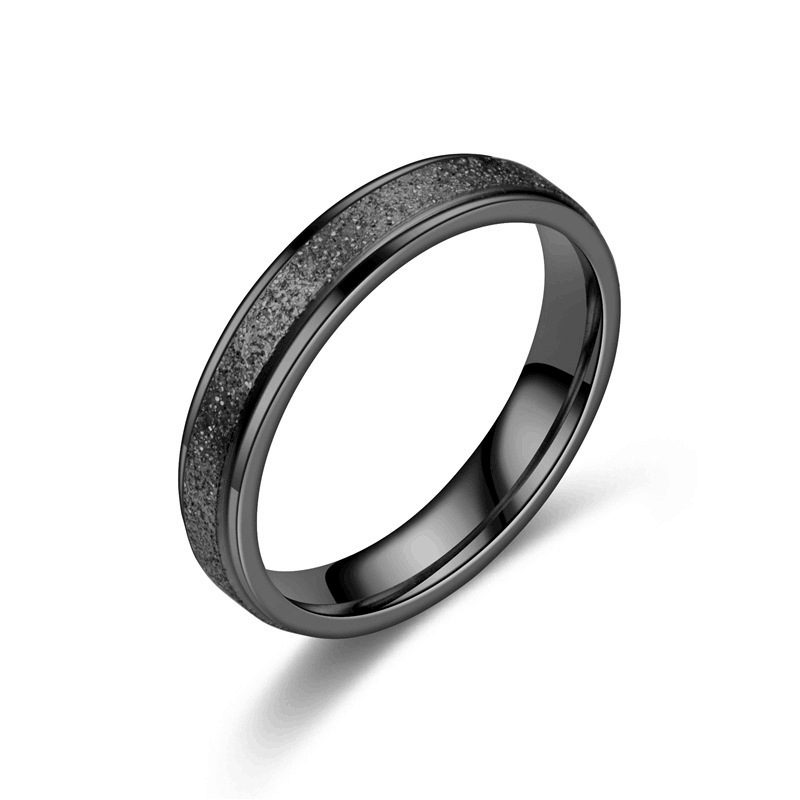 ファッションミニマリストつや消し薄型スタッカブルリングステン - Minimalist Ring Stackable のレビューと価格