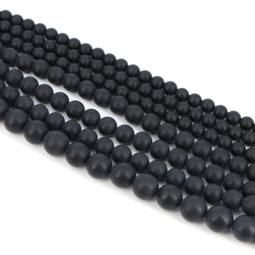 4/6/8/10mm マットビーズ 天然石 アフリカンターコ - Gemstone Bracelet Healing のレビューと価格