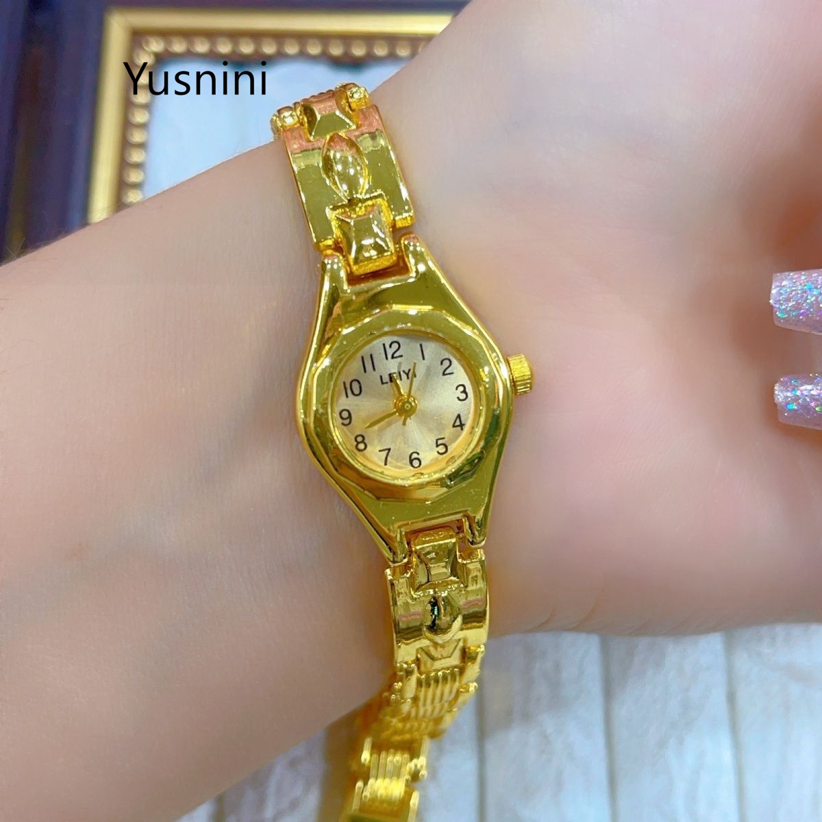 新しいドバイファッションハイエンド24Kゴールドメッキ時計絶 - Jewelry And Watches のレビューと価格