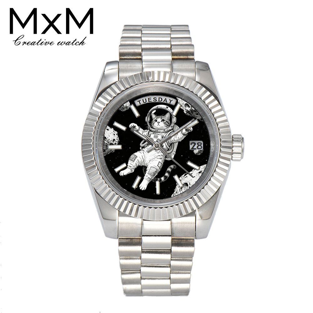 クリエイティブメンズウォッチ 40mm/36mm ミヨタ 8 - Jewelry And Watches のレビューと価格
