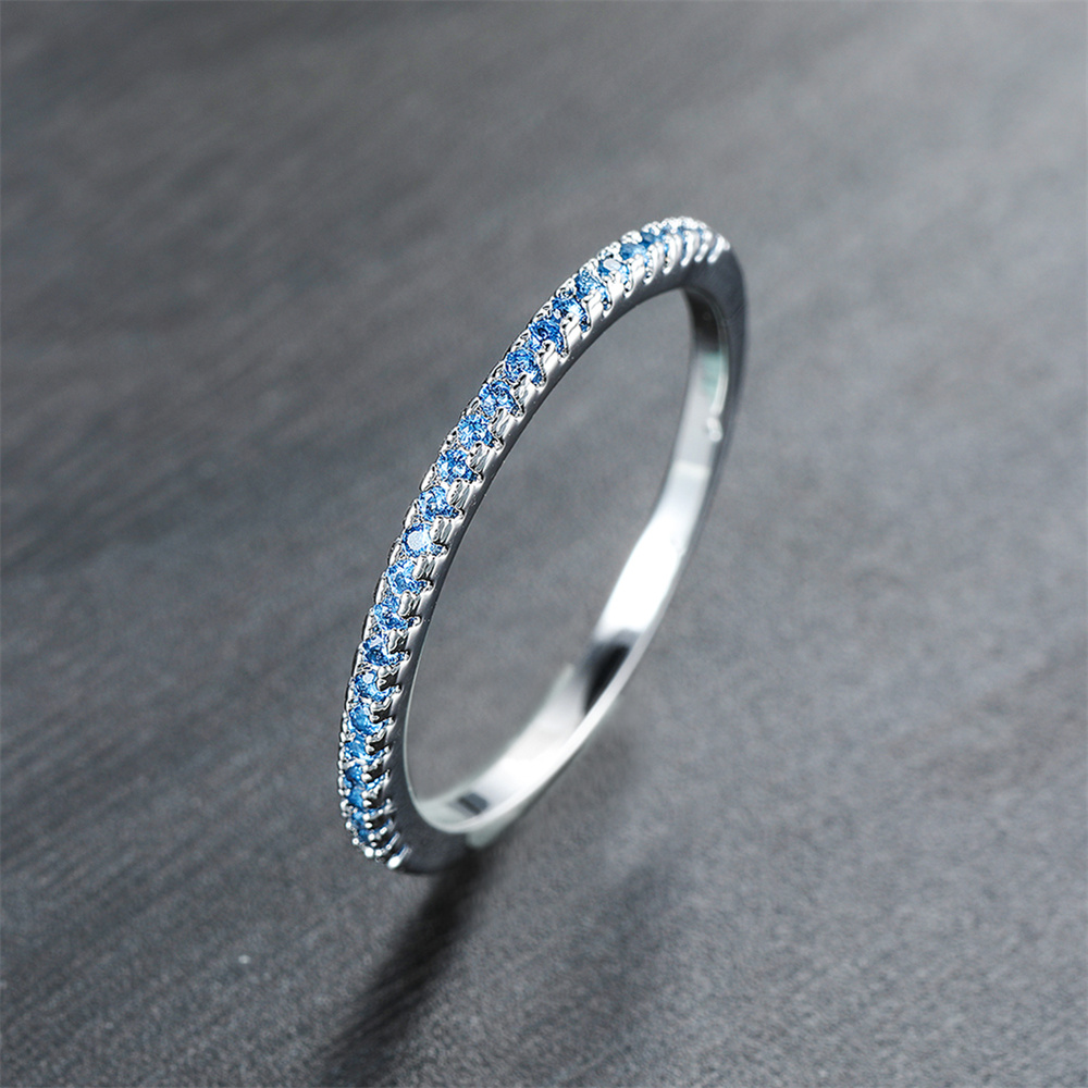 女性のための小さな丸い石のリング,婚約指輪,ミニマリストジュ - Minimalist Ring Stackable のレビューと価格