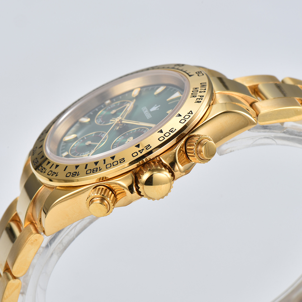 カスタマイズされた 39 ミリメートル VK63 腕時計メン - Jewelry And Watches のレビューと価格
