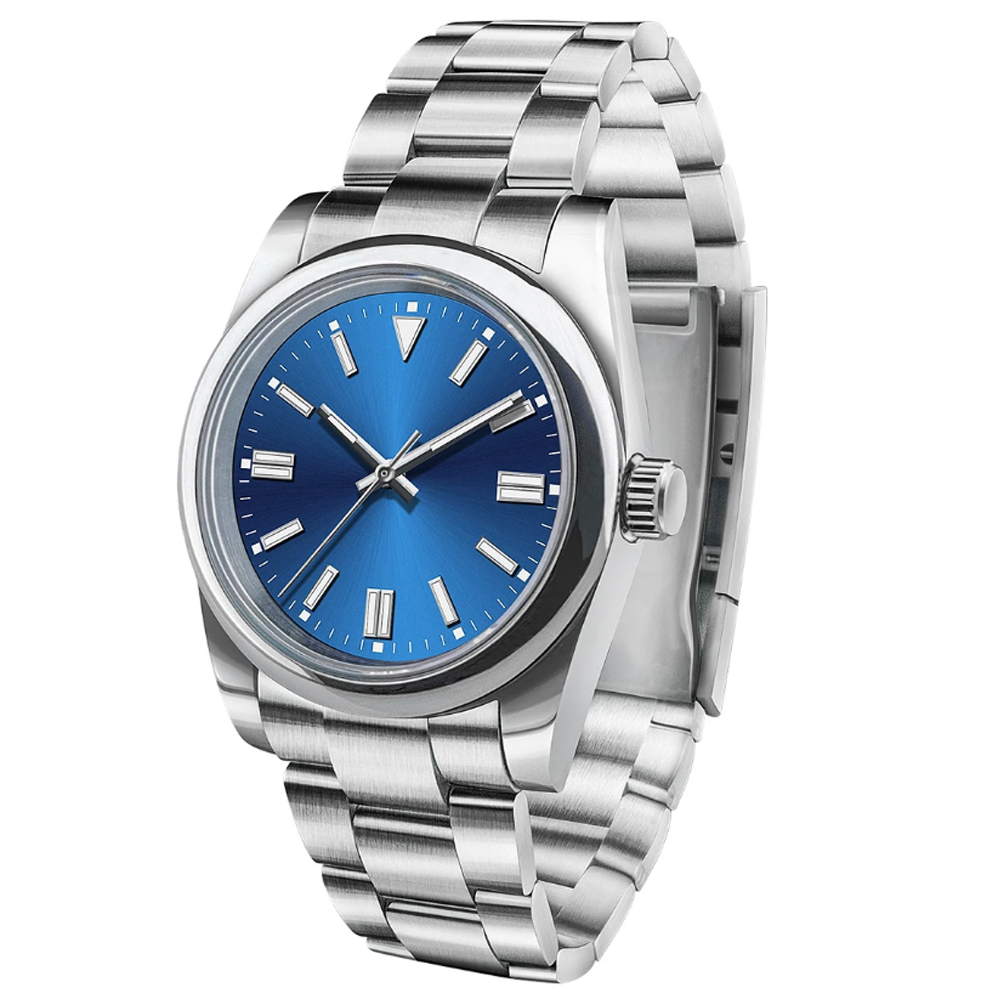 カスタムロゴメンズ腕時計サファイア高級NH35/ミヨタ自動機 - Jewelry And Watches のレビューと価格